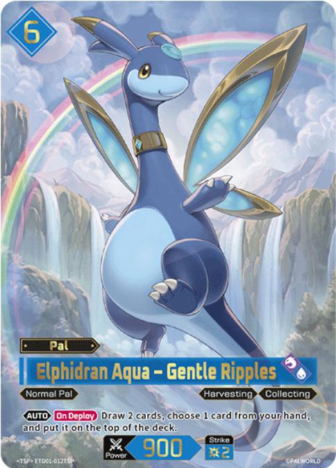 Elphidran Aqua - Gentle Ripples #ETD01-012TSP