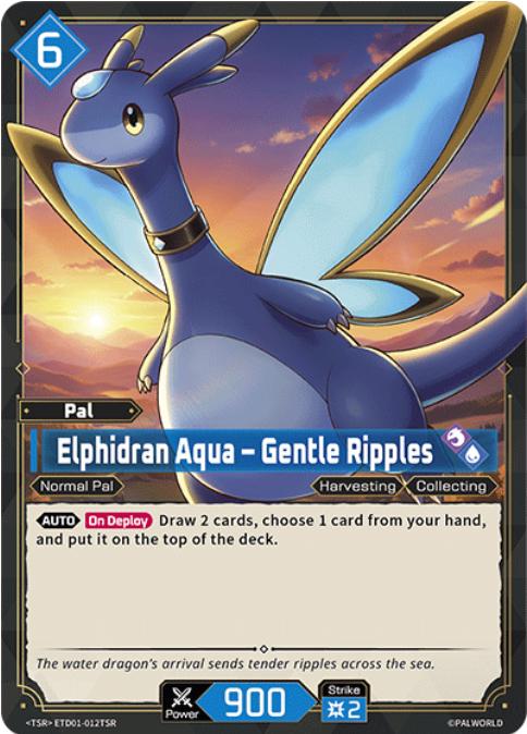 Elphidran Aqua - Gentle Ripples #ETD01-012TSR
