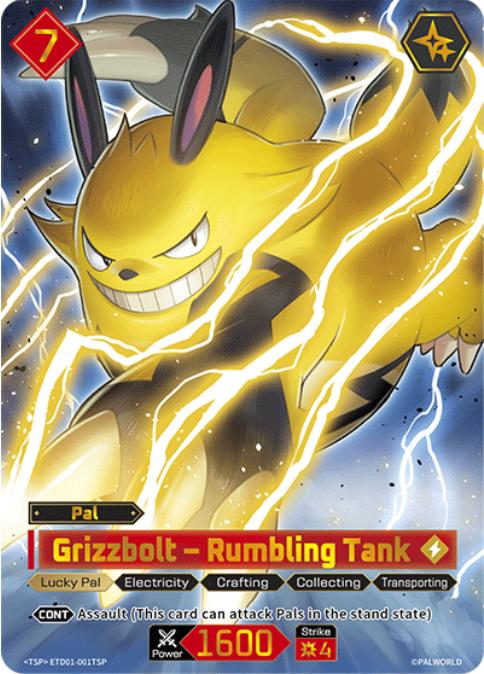 Grizzbolt - Rumbling Tank #ETD01-001TSP
