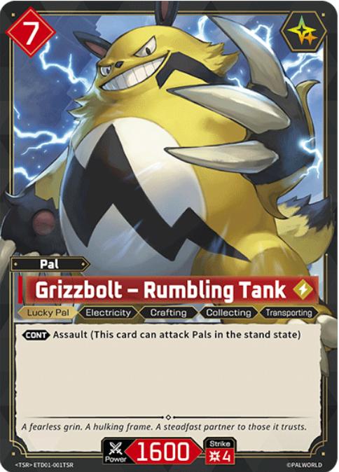 Grizzbolt - Rumbling Tank #ETD01-001TSR