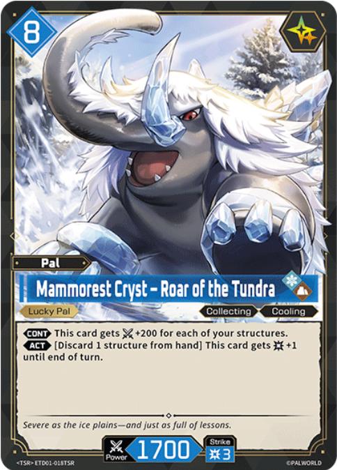 Mammorest Cryst - Roar Of The Tundra #ETD01-018TSR