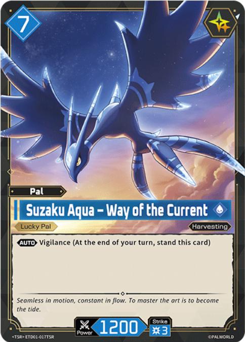 Suzaku Aqua - Way Of The Current #ETD01-017TSR