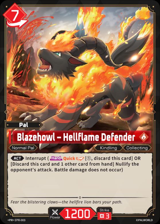 Blazehowl - Hellflame Defender #EPR-003