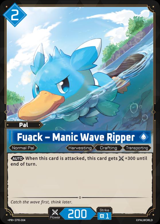 Fuack - Manic Wave Ripper #EPR-004