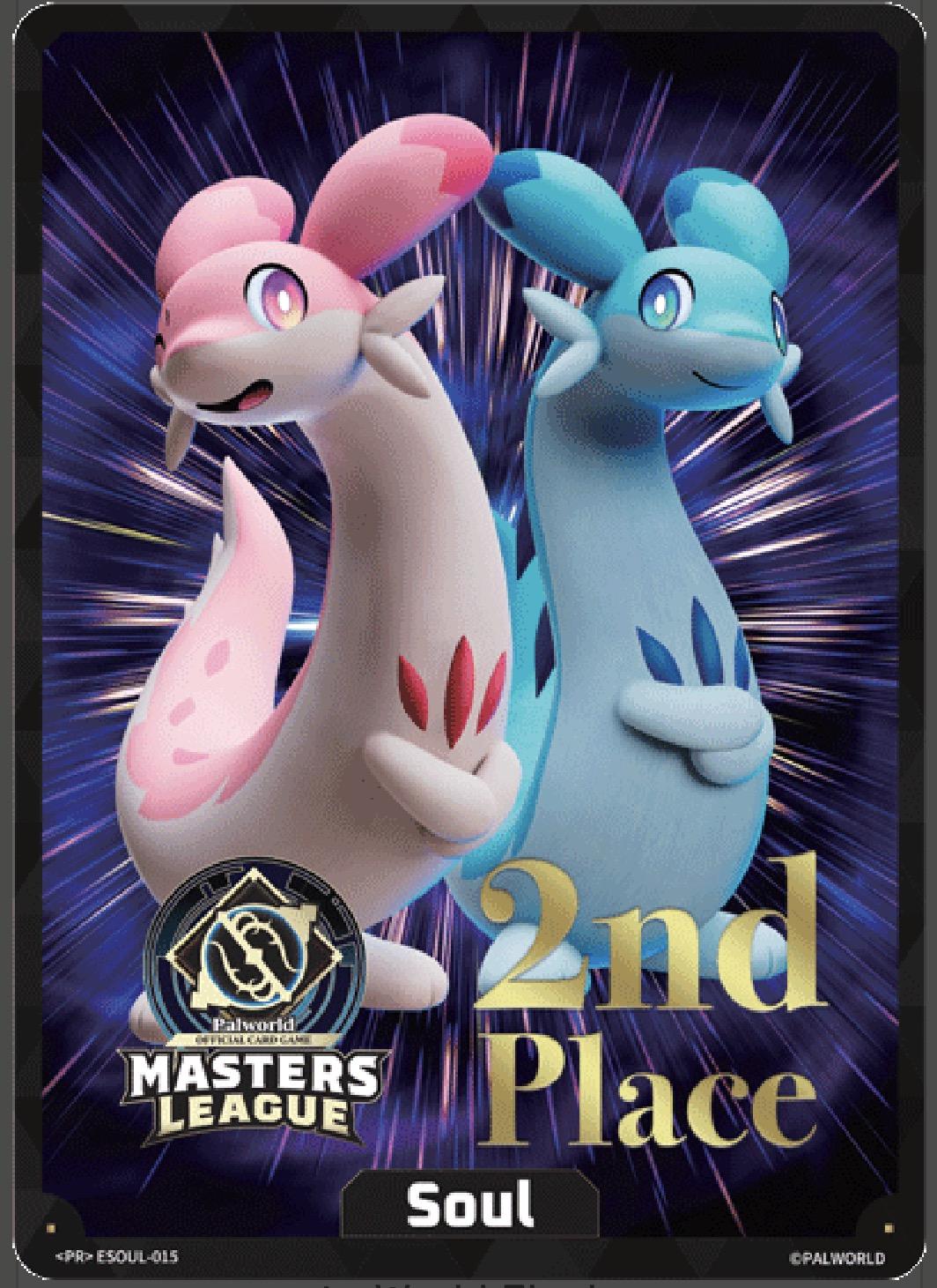 Masters League 2nd Place #ESOUL-015