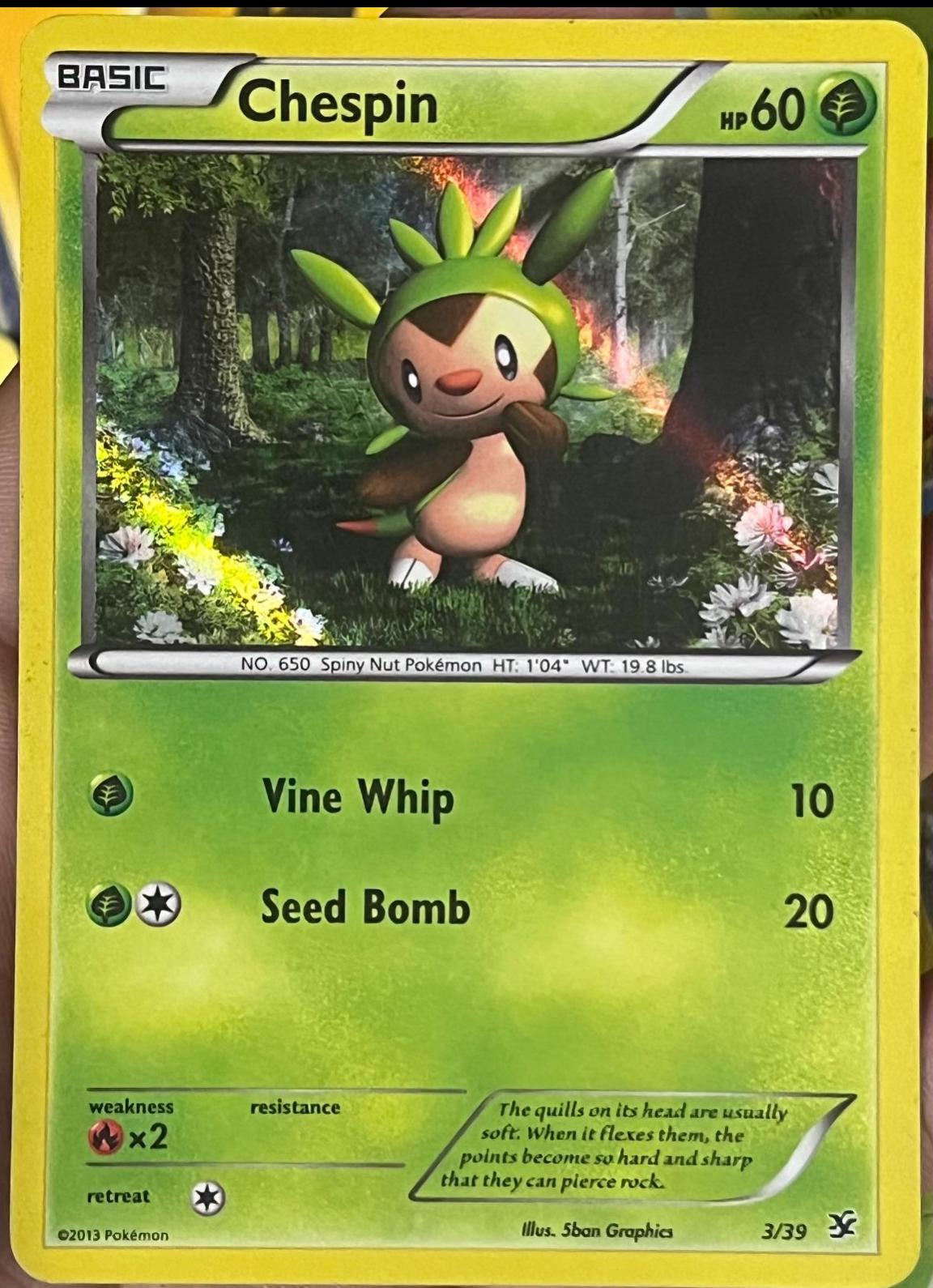 Chespin [Holo] #3