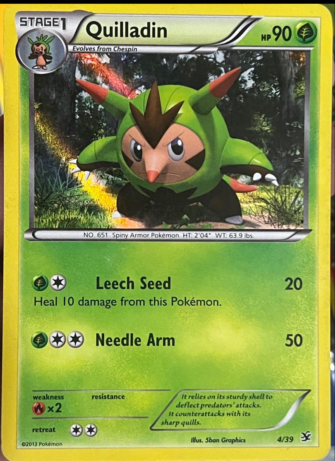 Quilladin [Holo] #4