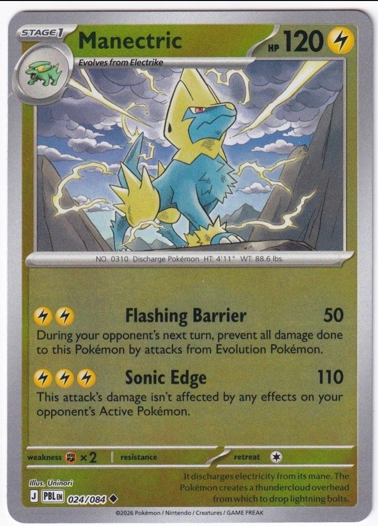 Manectric [Reverse Holo] #24