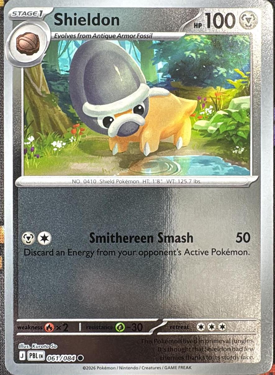 Shieldon [Reverse Holo] #61
