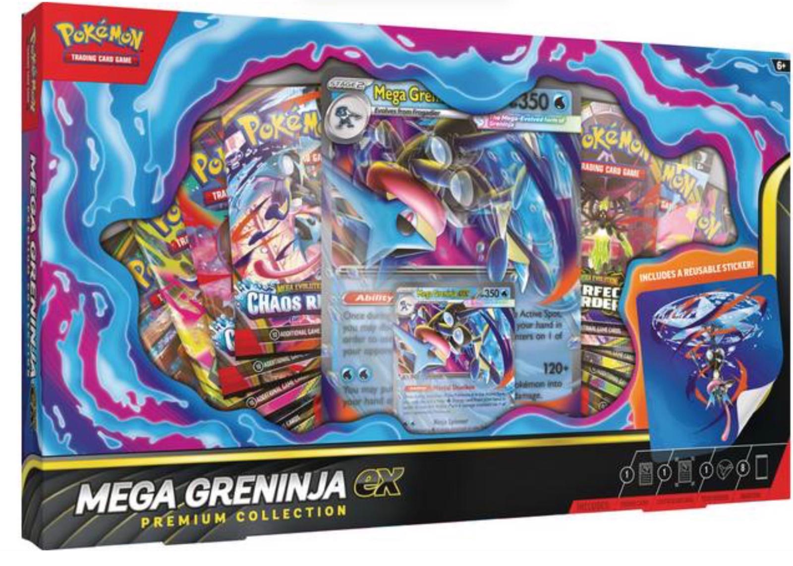 Mega Greninja Ex Box