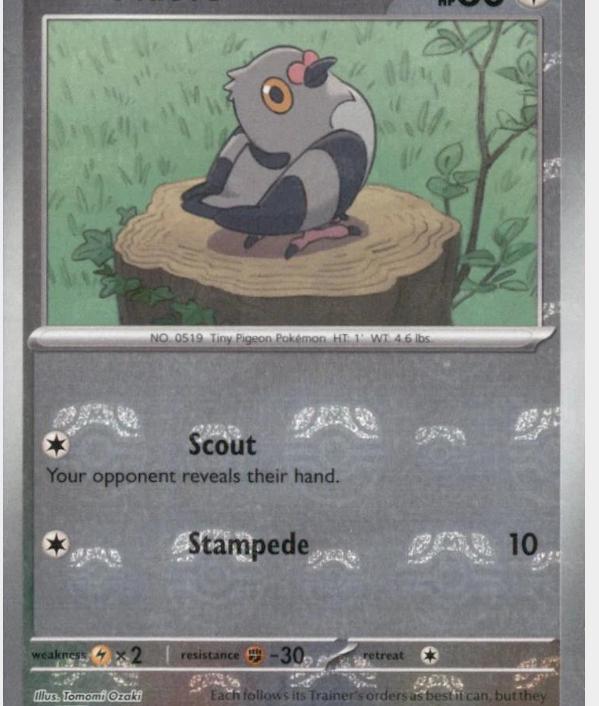 Pidove [Master Ball] #73