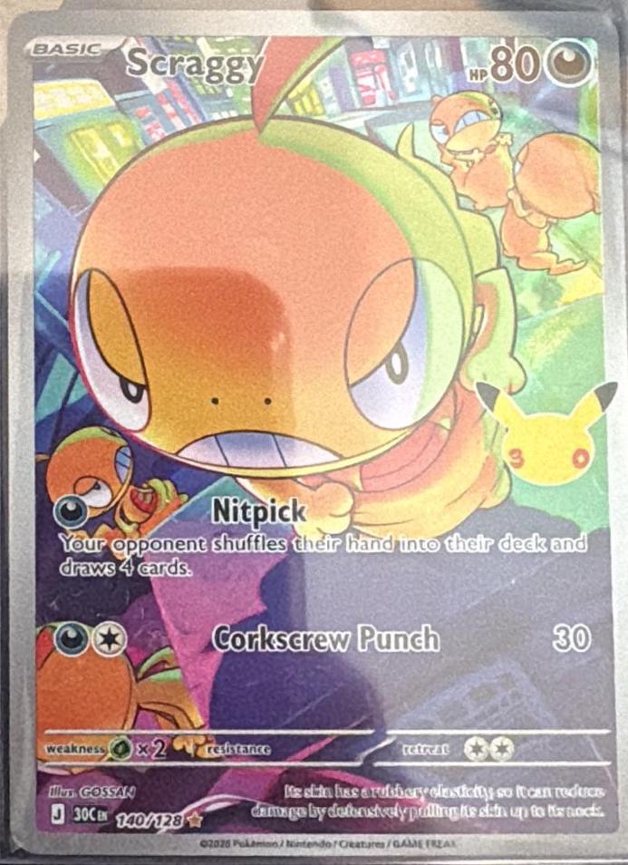 Scraggy #140