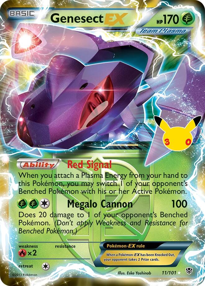 Genesect EX [Team Plasma Holo] #11