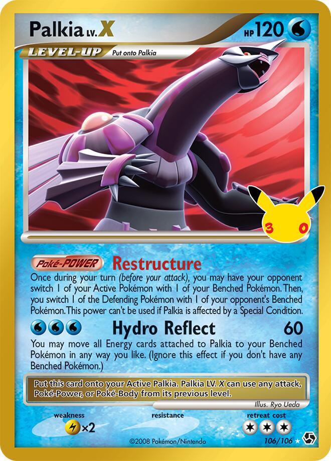 Palkia LV.X [Holo] #106