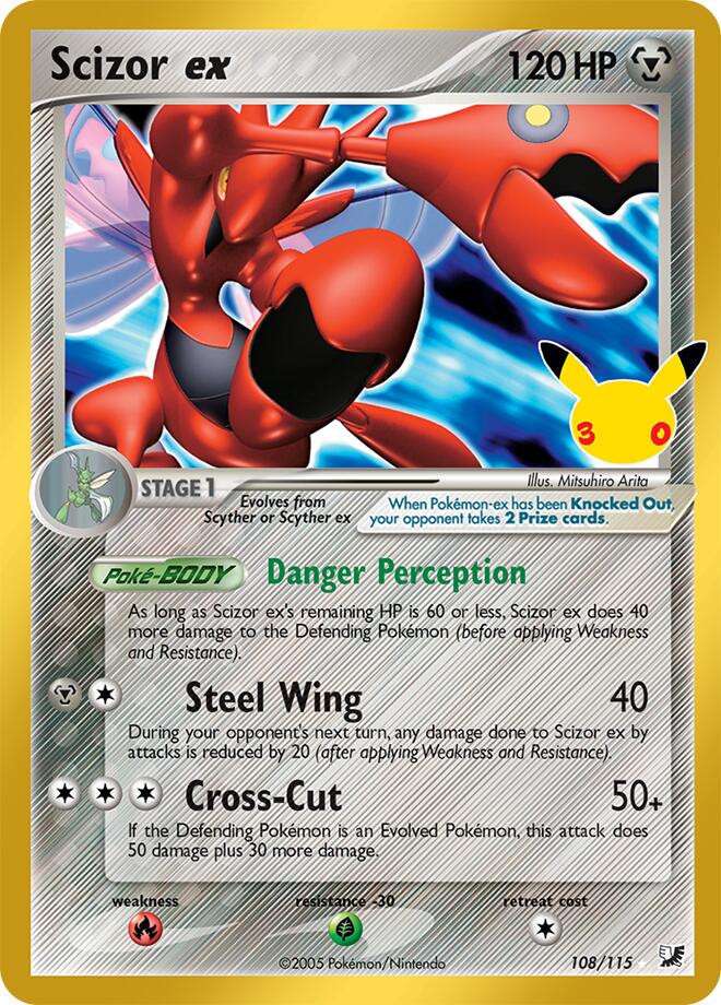 Scizor ex [Holo] #108
