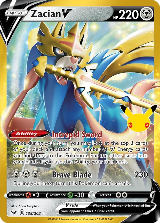 Zacian V [Holo] #138