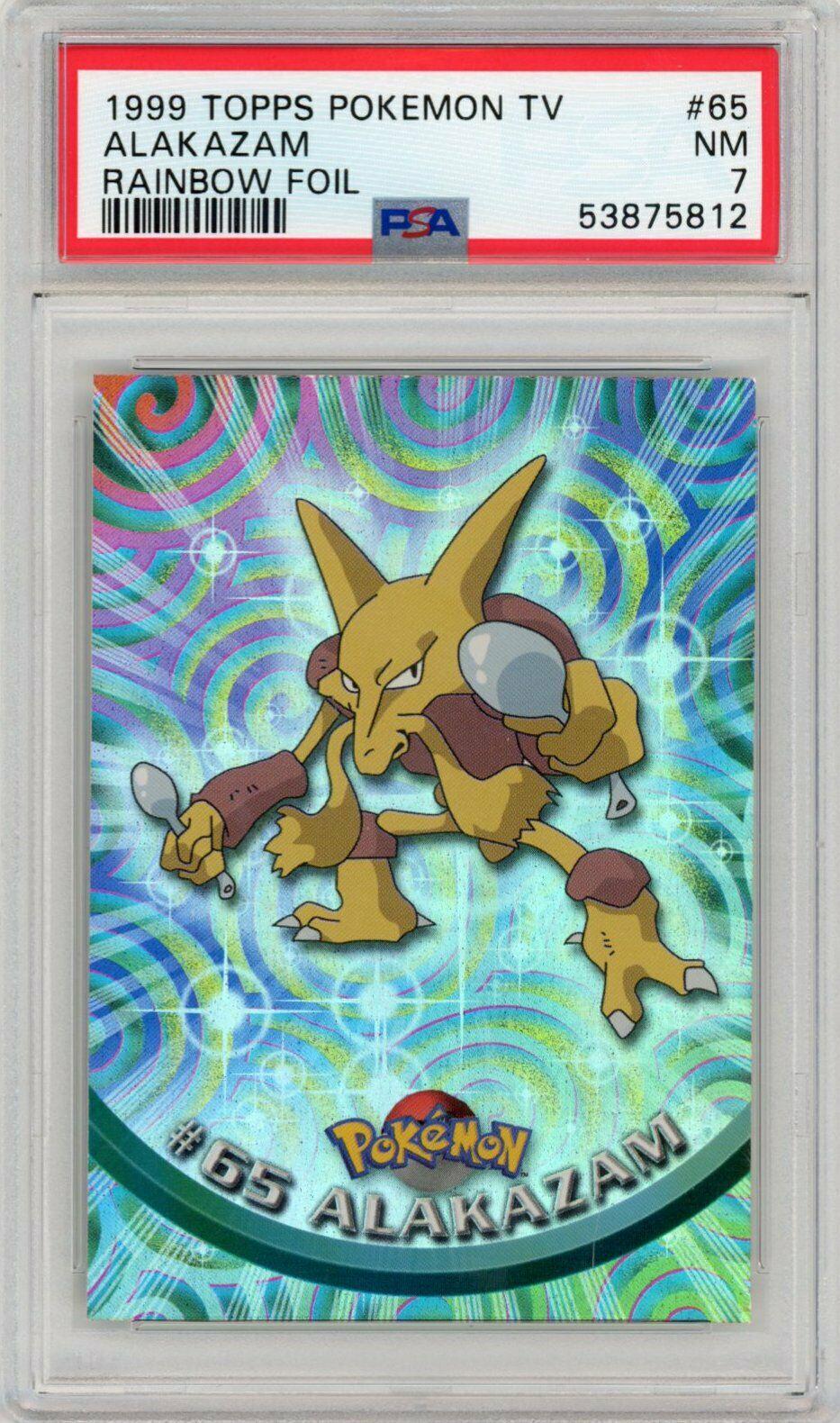Alakazam [Rainbow Foil] #65