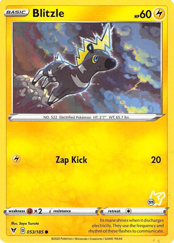 Blitzle [#55 Pikachu Stamp] #53