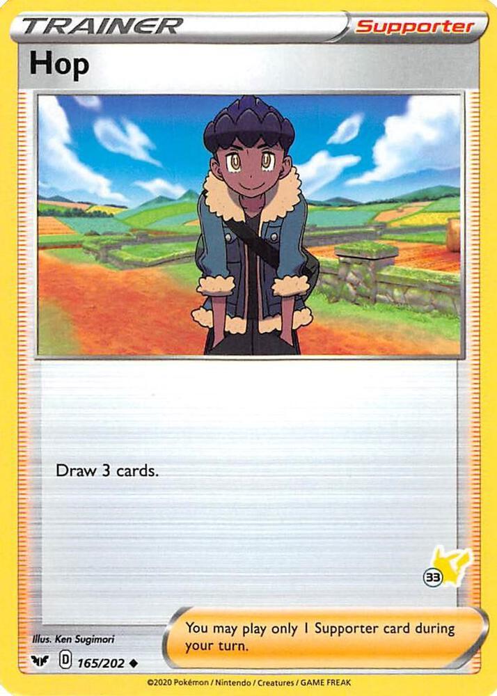 Hop [#33 Pikachu Stamp] #165