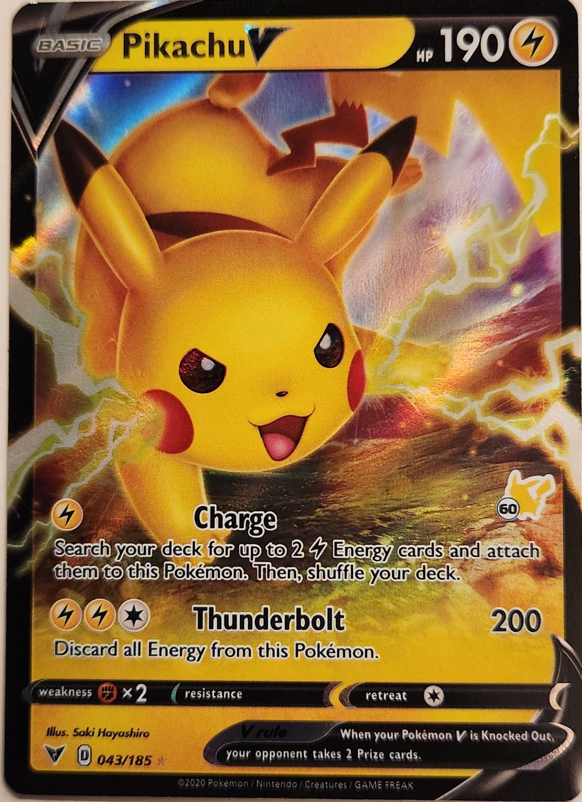 Pikachu V #43