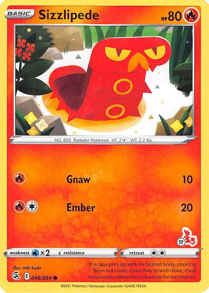 Sizzlipede [#17 Cinderace Stamped] #46