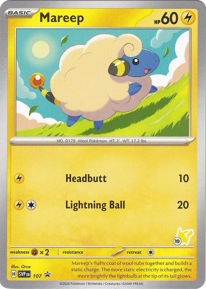 Mareep [Pikachu 19] #107