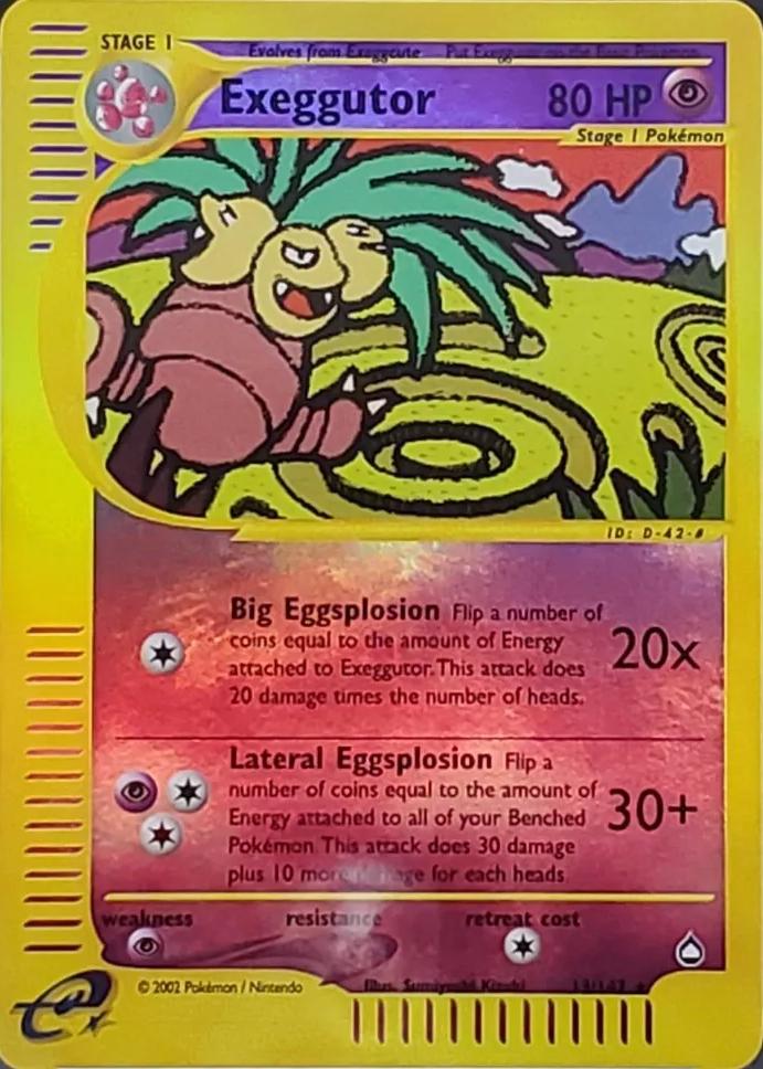 Exeggutor [Reverse Holo] #13