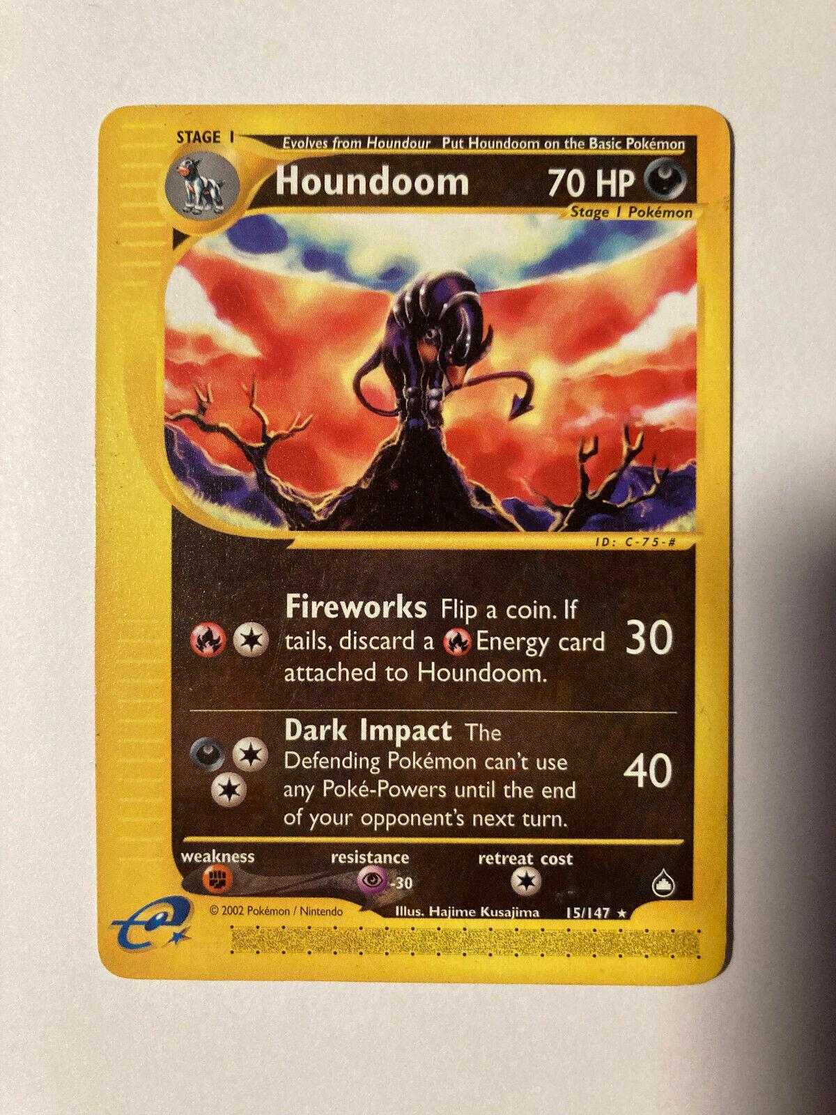 Houndoom [Reverse Holo] #15