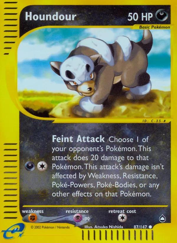 Houndour [Reverse Holo] #87