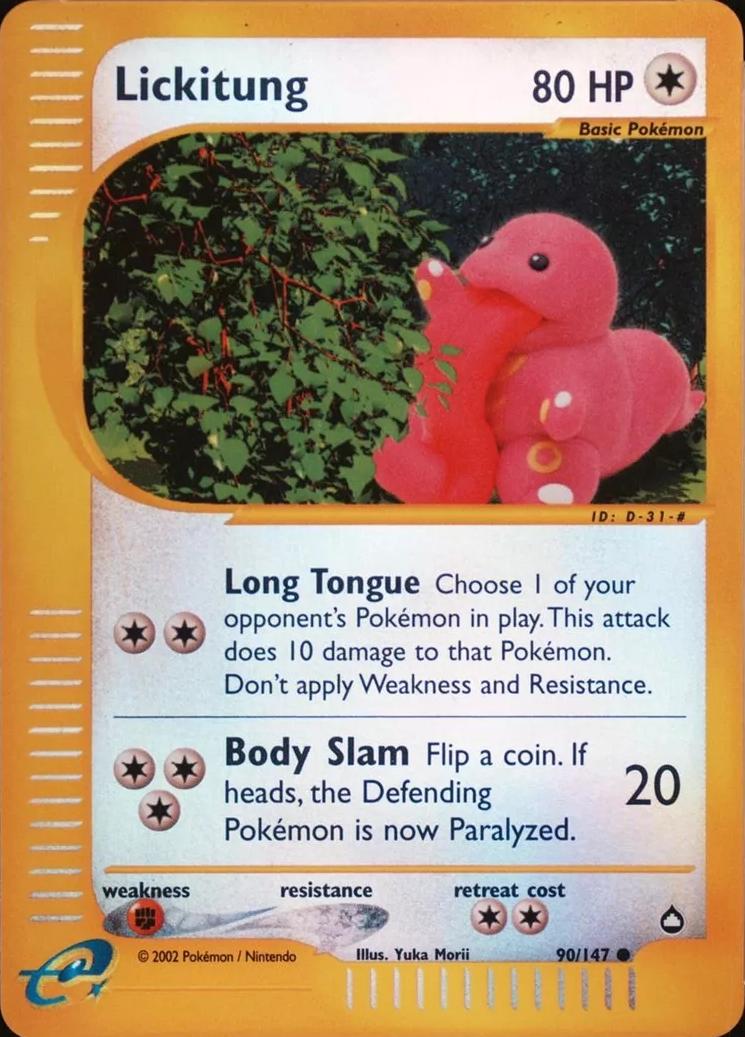 Lickitung [Reverse Holo] #90