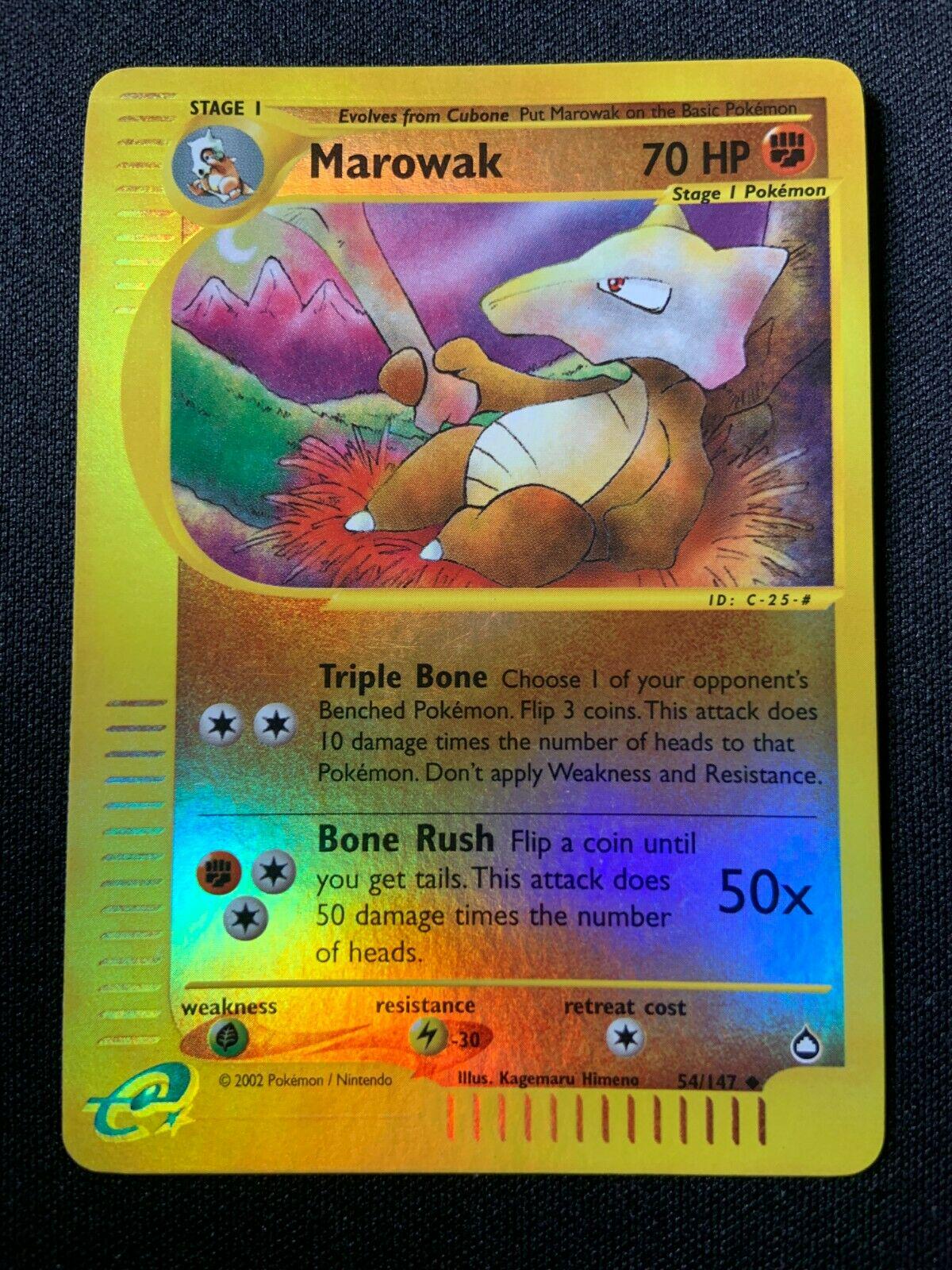 Marowak [Reverse Holo] #54
