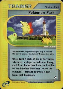Pokemon Park [Reverse Holo] #131