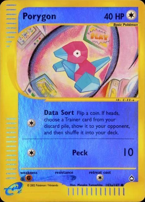 Porygon [Reverse Holo] #103a