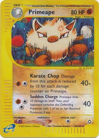 Primeape [Reverse Holo] #29