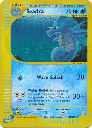 Seadra [Reverse Holo] #58
