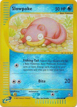 Slowpoke [Reverse Holo] #108