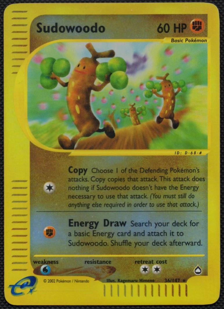 Sudowoodo [Reverse Holo] #36