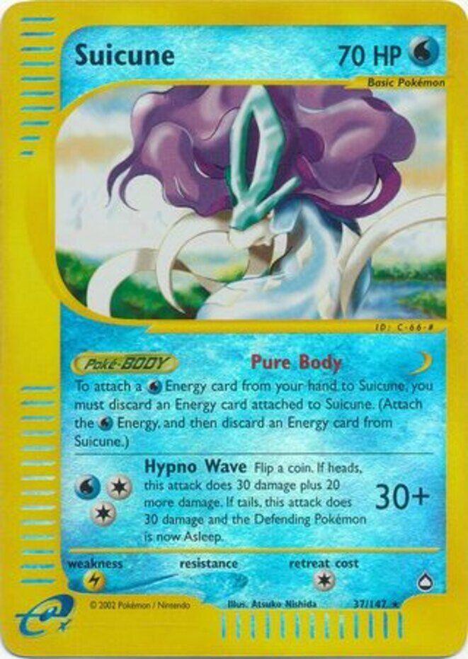 Suicune [Reverse Holo] #37