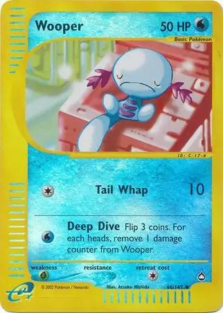 Wooper [Reverse Holo] #66