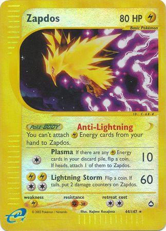 Zapdos [Reverse Holo] #44