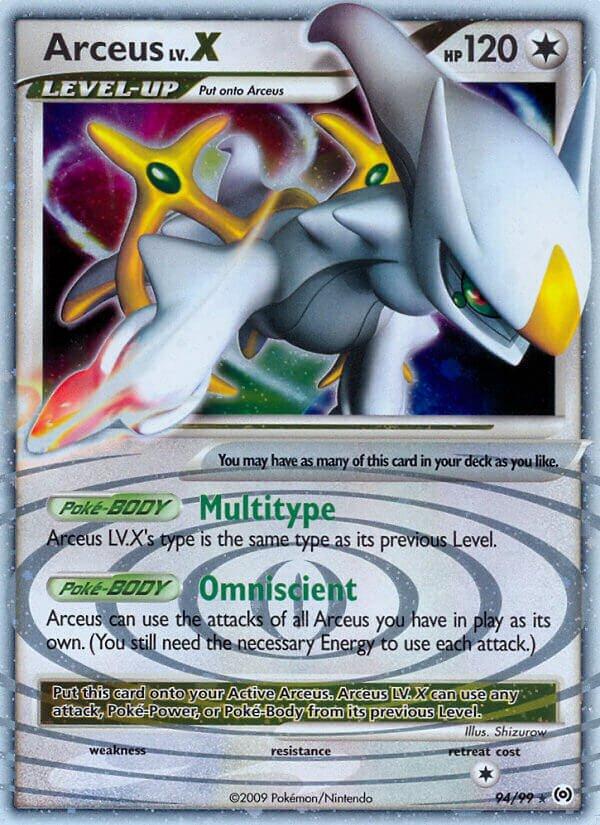 Arceus LV. X #94