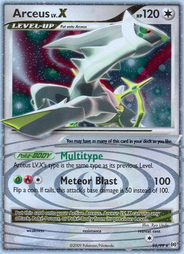 Arceus LV. X #95