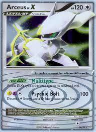 Arceus LV. X #96
