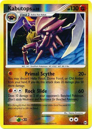 Kabutops [Reverse Holo] #4