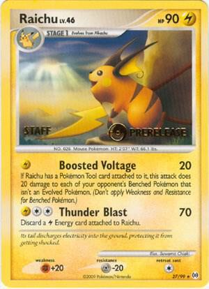 Raichu [Prerelease Staff] #27