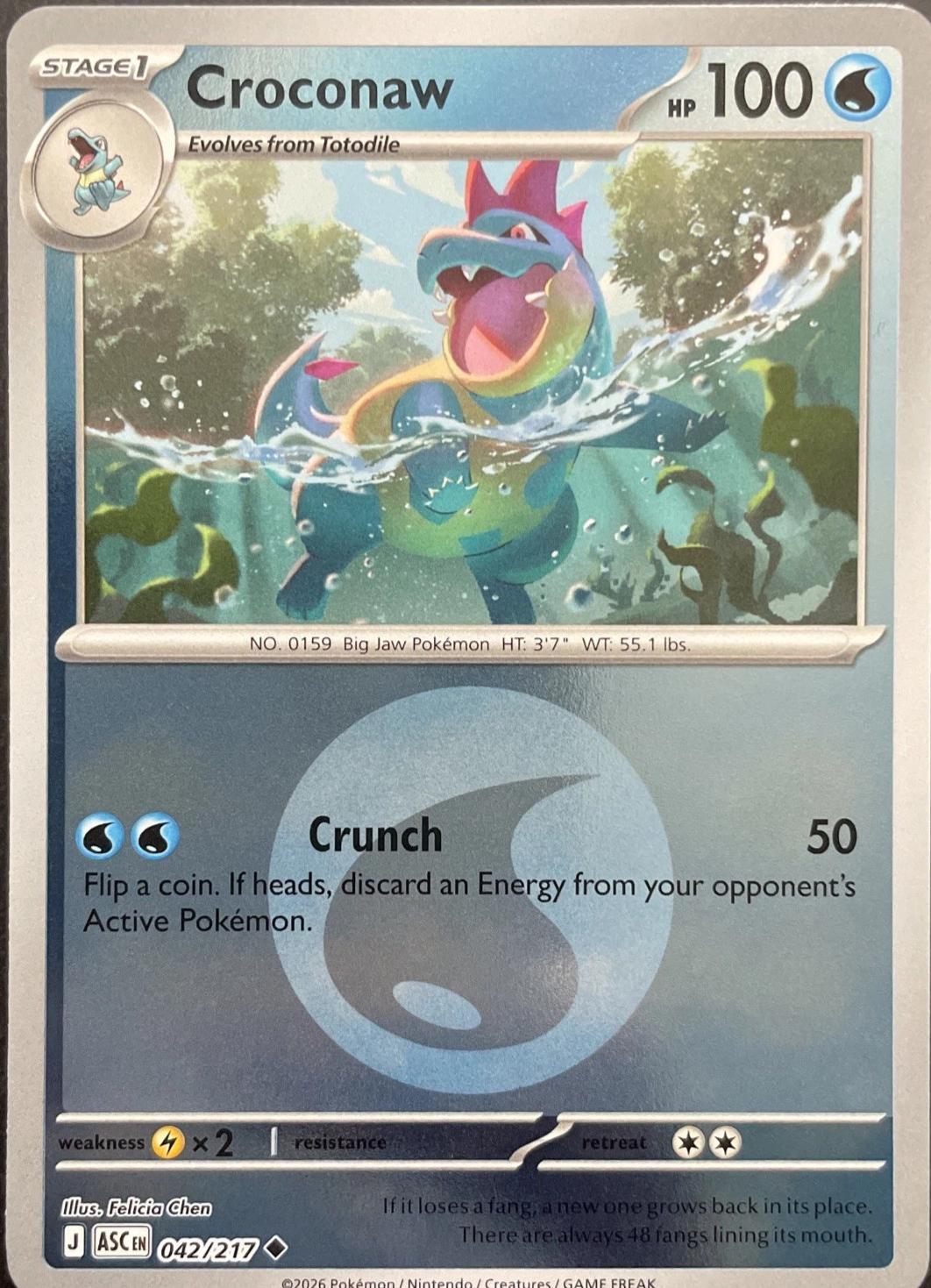 Croconaw [Energy] #42