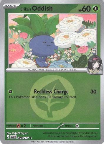 Erika's Oddish [Energy] #1