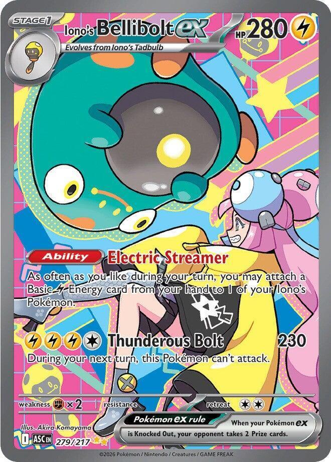 Iono's Bellibolt Ex #279