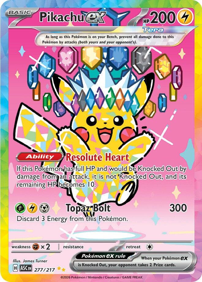 Pikachu ex #277