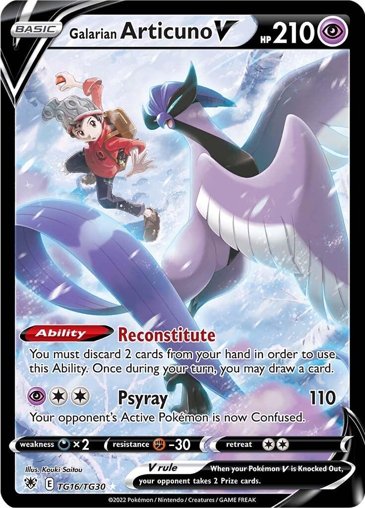 Galarian Articuno V #TG16